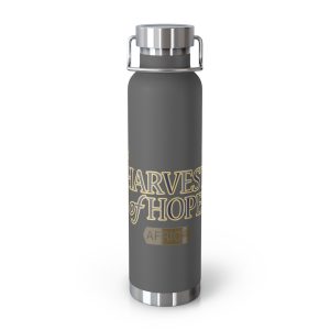 22oz Copper Vacuum Bottle – Harvest of Hope Insulated Water Bottle